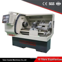 torno cnc de precisión CK6136A-1 controlador Siemens 808D